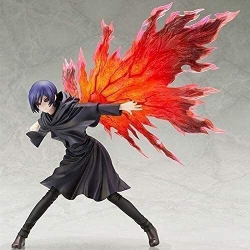 Anime Actionfigur Tokyo Ghoul Touka Kirishima 26 cm PVC Figuren Sammlerstück Modell Charakter Statue Spielzeug Desktop Ornamente von LICHOO