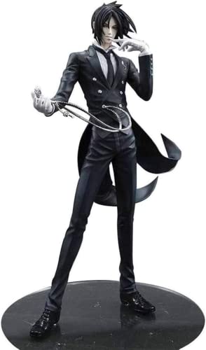 Black Butler Anime Action Figure Sebastian Michaelis PVC Figuren Sammlerstück Modell Charakter Statue Spielzeug Desktop Ornamente von LICHOO