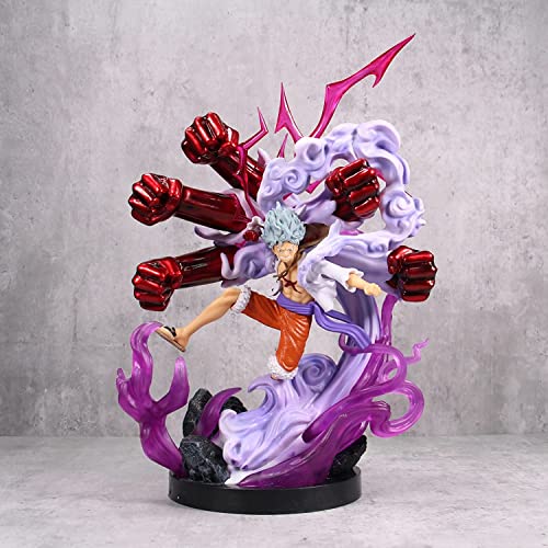 LICHOO One Piece Luffy Anime Action Figure Character Collectible Model Statue Toys PVC Figures Desktop Ornaments Festive Gifts von LICHOO