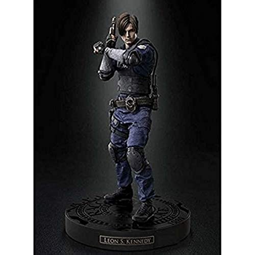 LICHOO Resident Evil: Leon S. Kennedy Anime Action Figure Character Collectible Model Statue Toys PVC Figures Desktop Ornaments Festive Gifts von LICHOO