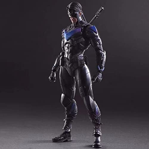 LICHOO Super Hero Nightwing Anime Action Figure Character Collectible Model Statue Toys PVC Figures Desktop Ornaments Festive Gifts von LICHOO