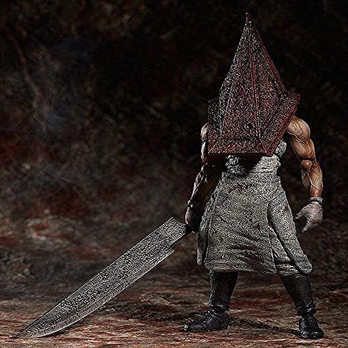 Pyramidenkopf Anime Actionfigur Silent Hill 2 Sammlerstück Modell Statue Spielzeug PVC Figuren Desktop Ornamente von LICHOO