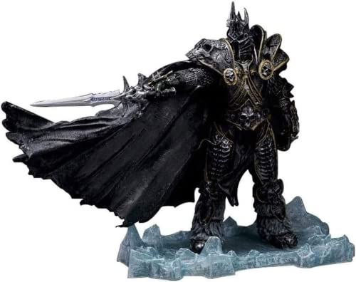 World Of Warcraft Anime Action Figure The Lich King Arthas PVC Figuren Sammlerstück Modell Charakter Statue Spielzeug Desktop Ornamente von LICHOO