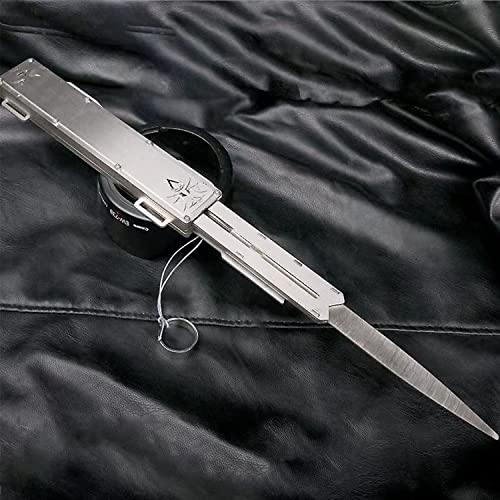 LIENE Versteckte Klinge, Auswerfbare Hidden Blade mit Kordelzug, Cosplay-Requisiten/Bühnenrequisiten/Kunstdekoration LIENE Versteckte Klinge, Auswerfbare Hidden Blade mit Kordelzug, Cosplay-Requisiten/Bühnenrequisiten/Kunstdekoration von LIENE