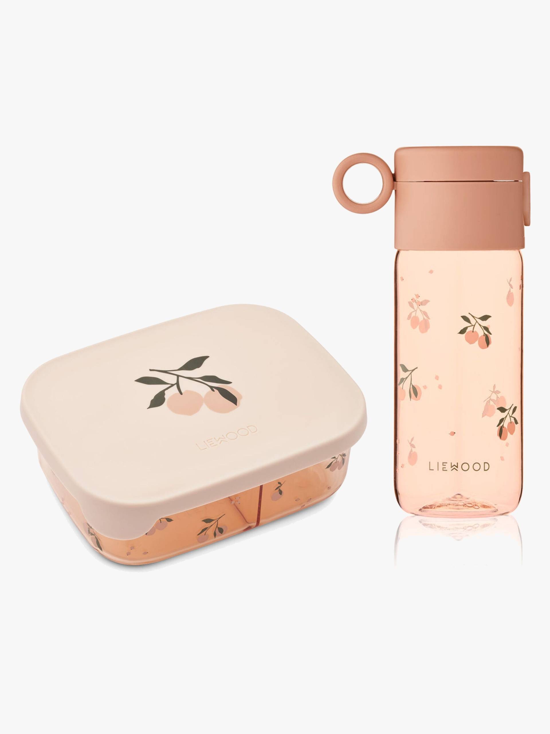 LIEWOOD Arthur Brotdose und Clemence Flasche, Peach/Sea Shell von LIEWOOD