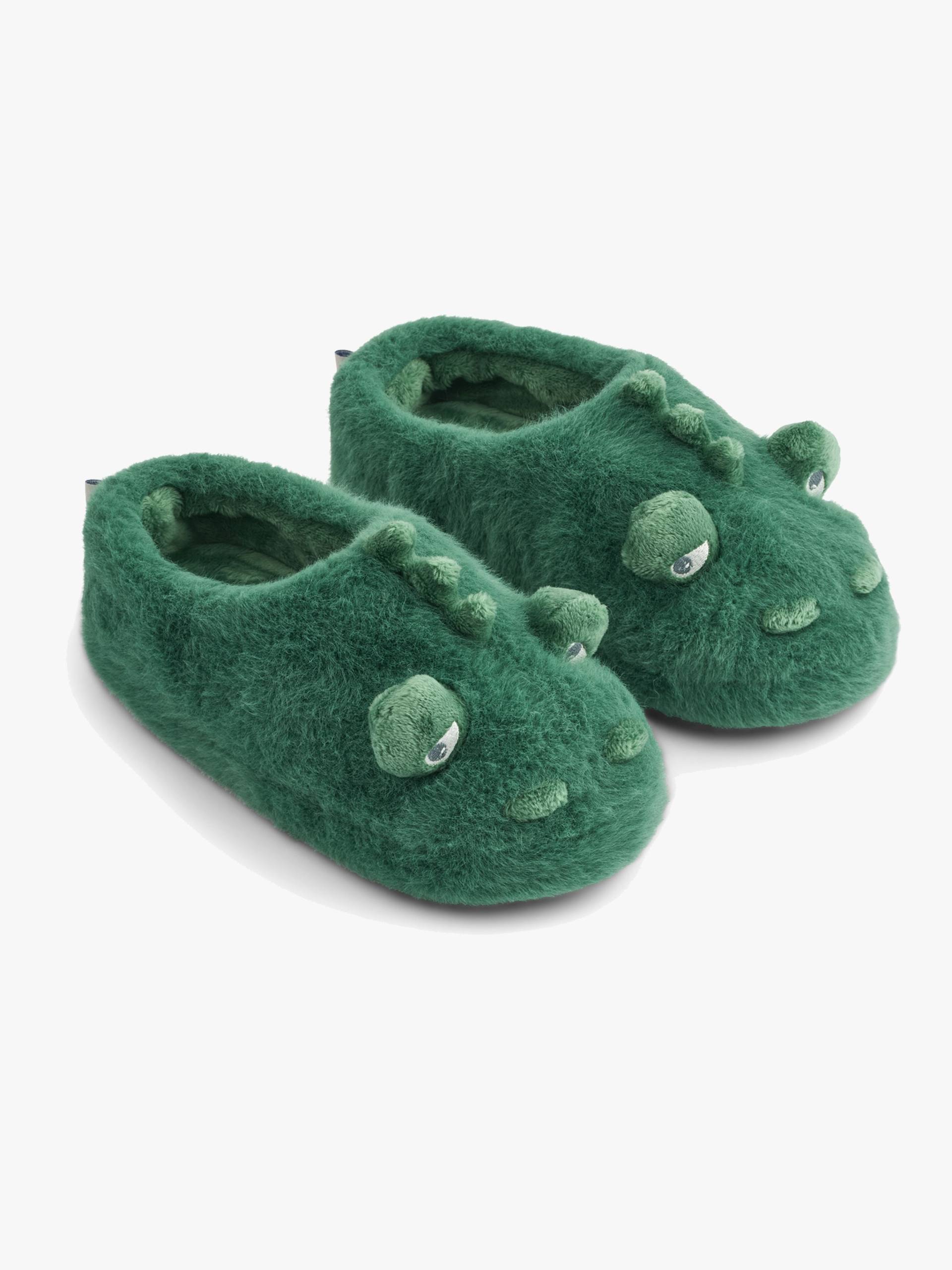 LIEWOOD Aviaja Crocodile Hausschuhe, Garden green, 26-27 von LIEWOOD