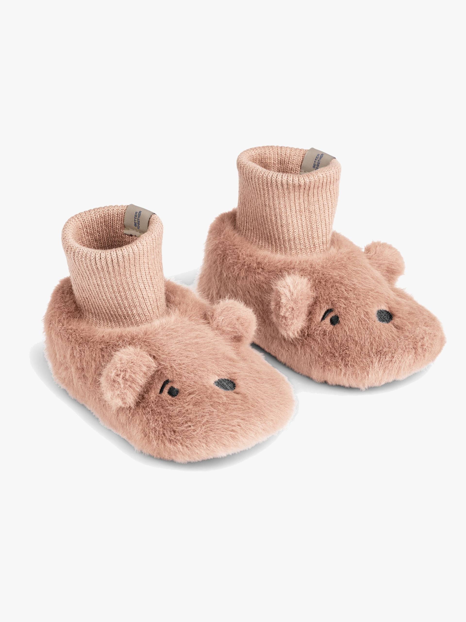 LIEWOOD Beth Bear Plush Hausschuhe, Pale Tuscany, 16-17 von LIEWOOD