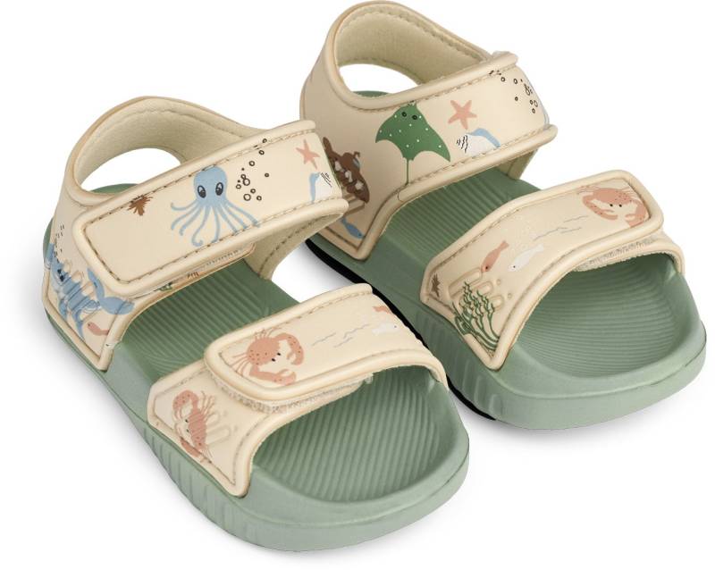 LIEWOOD Blumer Kinder Sandalen, Sea Creature/Sandy, 23 von LIEWOOD