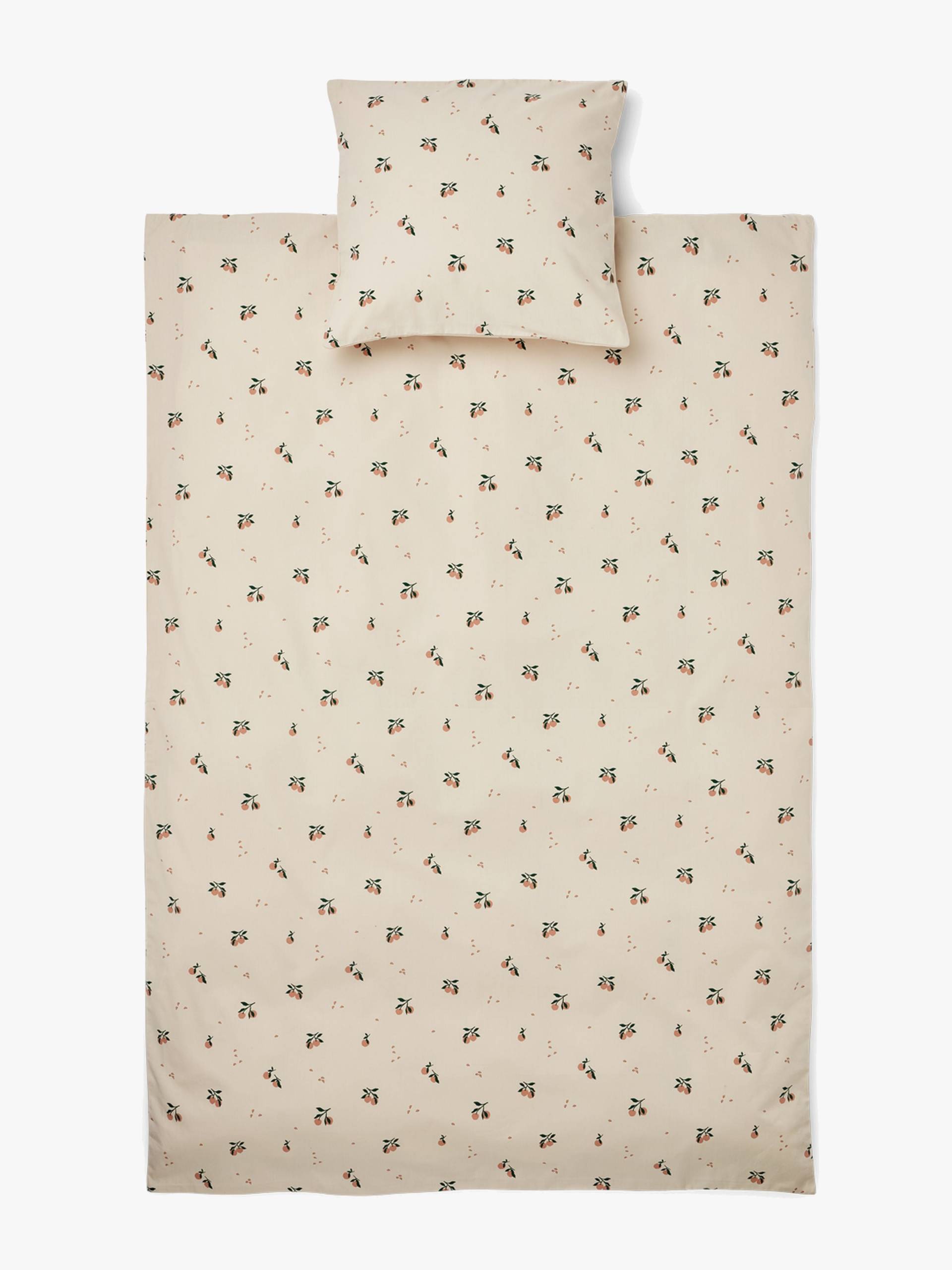 LIEWOOD Carmen Baby Bettwäsche 70x100 cm, Peach/Sea Shell von LIEWOOD