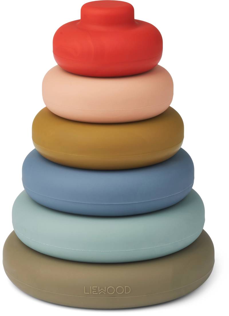 LIEWOOD Dag Stapelturm, Multi Mix, Babyspielzeug von LIEWOOD