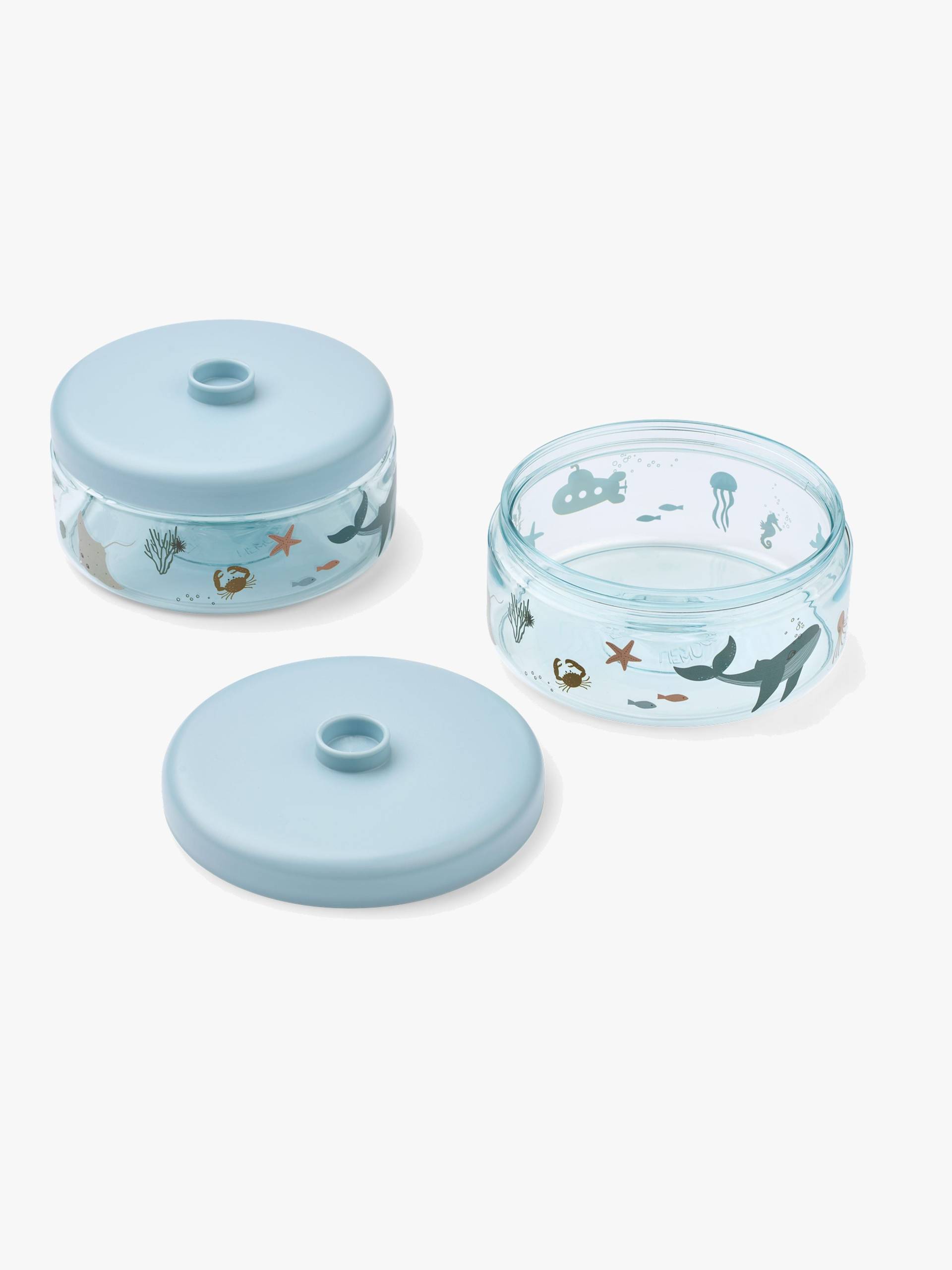 LIEWOOD Dominique Tritan Snackbox 500 ml 2er-Pack, Sea creature/Sandy LIEWOOD Dominique Tritan Snackbox 500 ml 2er-Pack, Sea creature/Sandy von LIEWOOD