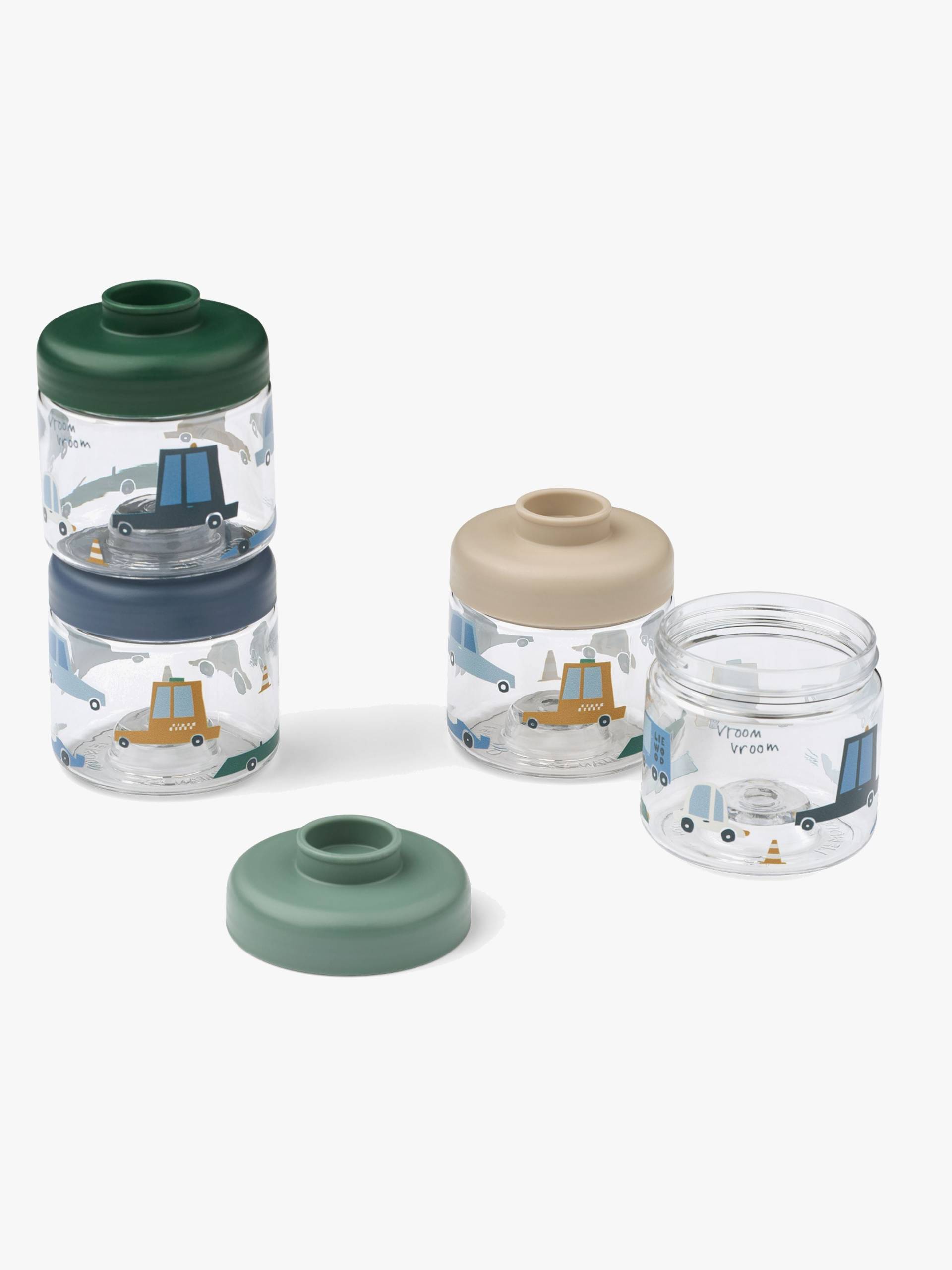 LIEWOOD Dominique Tritan Snackboxen 100 ml 4er-Pack, Cars/Sandy LIEWOOD Dominique Tritan Snackboxen 100 ml 4er-Pack, Cars/Sandy von LIEWOOD