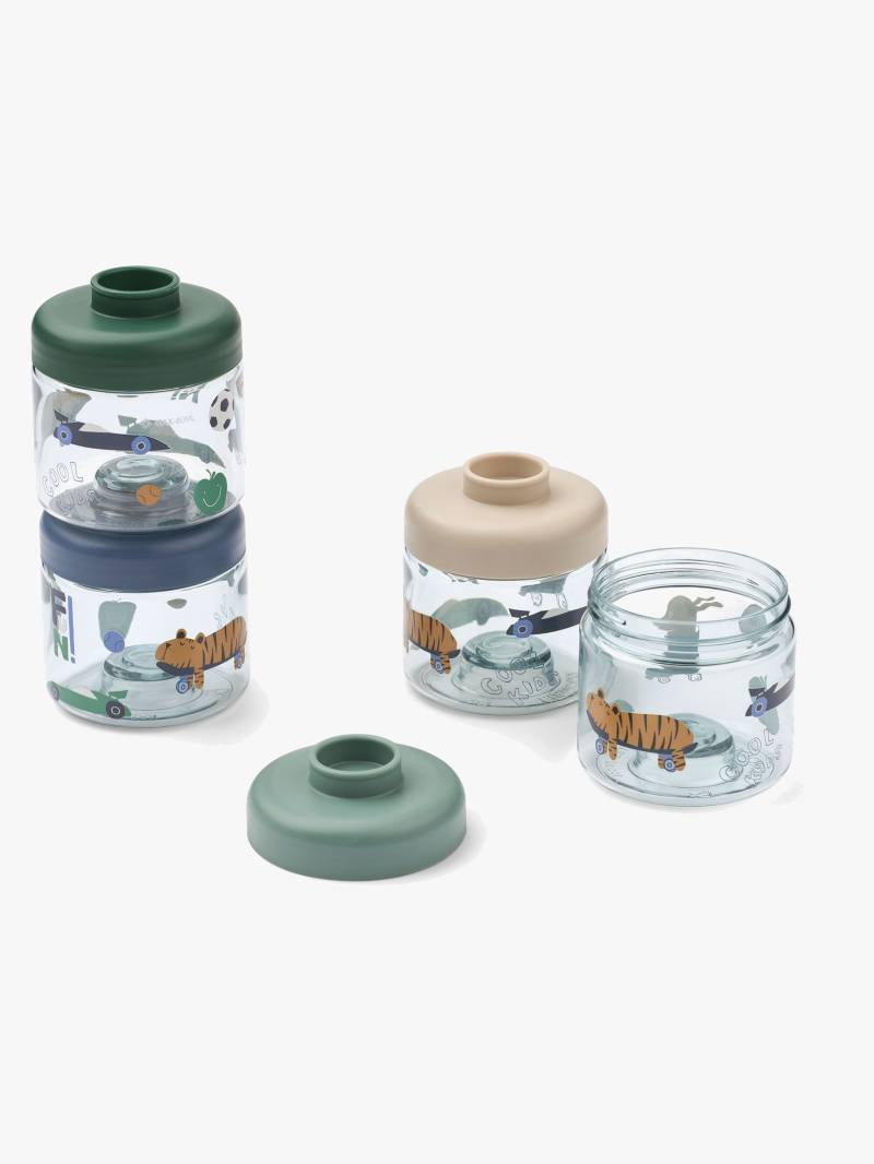 LIEWOOD Dominique Tritan Snackboxen 100 ml 4er-Pack, Fun/Beach Blue LIEWOOD Dominique Tritan Snackboxen 100 ml 4er-Pack, Fun/Beach Blue von LIEWOOD