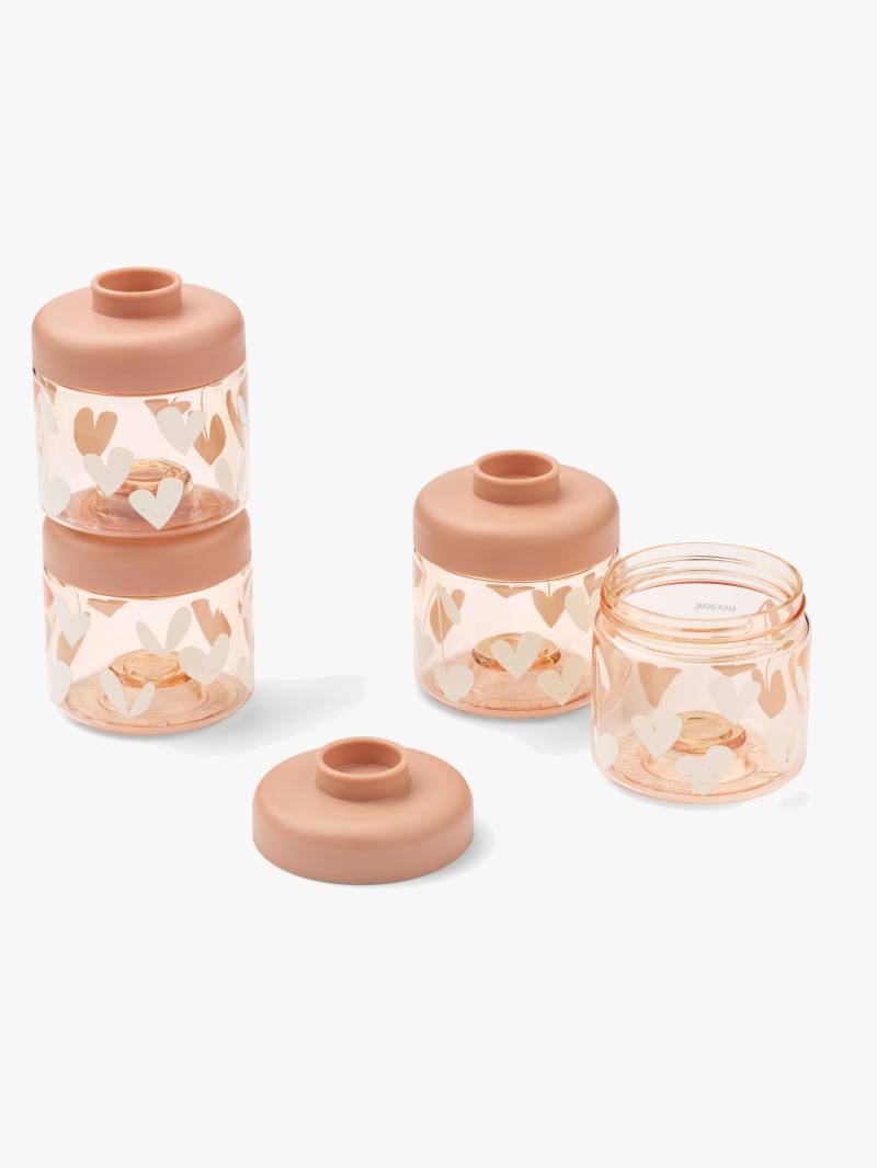 LIEWOOD Dominique Tritan Snackboxen 100 ml 4er-Pack, Sweethearts/Pale Tuscany LIEWOOD Dominique Tritan Snackboxen 100 ml 4er-Pack, Sweethearts/Pale Tuscany von LIEWOOD