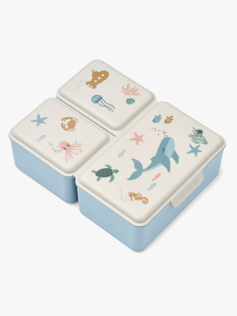 LIEWOOD Driss Gemusterte Brotdose, Sea Creature/Sandy LIEWOOD Driss Gemusterte Brotdose, Sea Creature/Sandy von LIEWOOD
