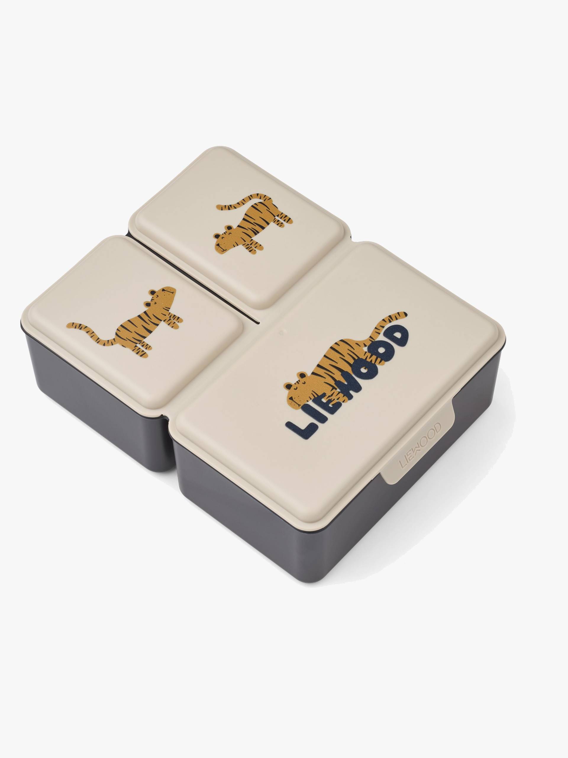 LIEWOOD Driss Gemusterte Brotdose, Tiger/Sandy von LIEWOOD