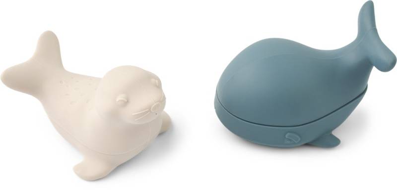 LIEWOOD Duncan Arctic Badespielzeug, Whale blue/Sandy von LIEWOOD