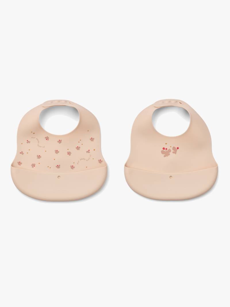 LIEWOOD Ember Gemusterte Lätzchen 2er-Pack, Mini Butterfly/Apple blossom LIEWOOD Ember Gemusterte Lätzchen 2er-Pack, Mini Butterfly/Apple blossom von LIEWOOD