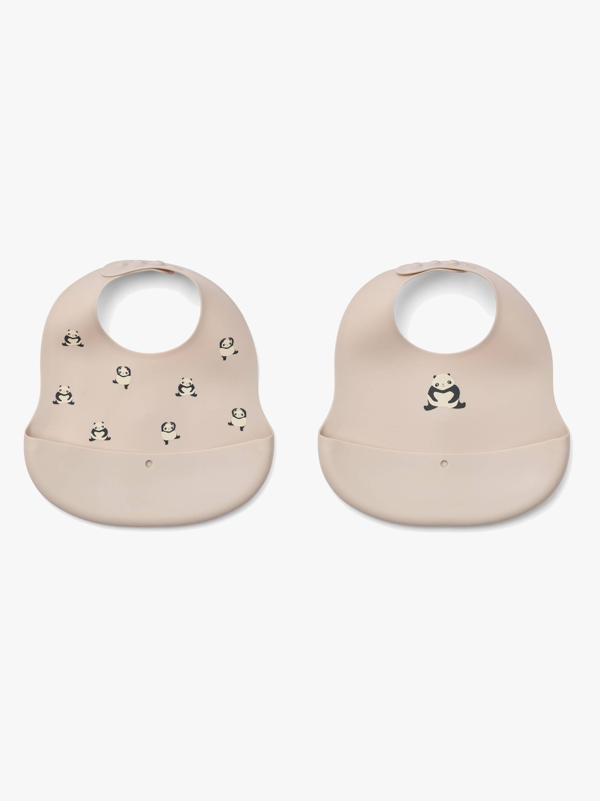 LIEWOOD Ember Gemusterte Lätzchen 2er-Pack, Panda/Sandy LIEWOOD Ember Gemusterte Lätzchen 2er-Pack, Panda/Sandy von LIEWOOD
