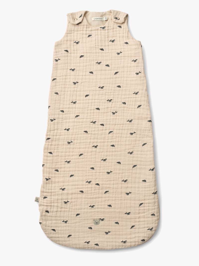 LIEWOOD Flora Schlafsack Größe 56-68, Mini Whale/Sandy von LIEWOOD