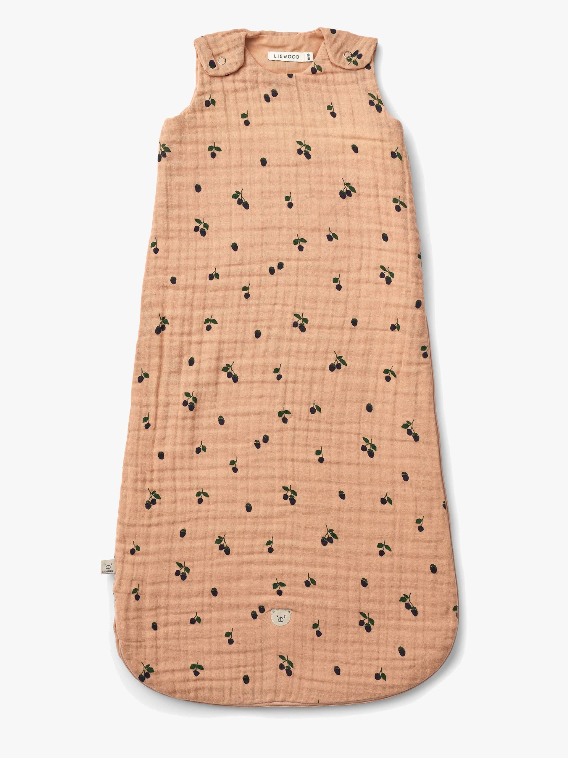 LIEWOOD Flora Schlafsack Größe 80-86, Mini Berry/Pale Tuscany von LIEWOOD