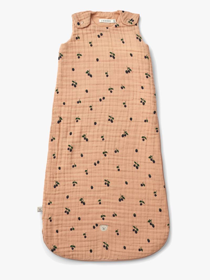 LIEWOOD Flora Schlafsack Größe 80-86, Mini Berry/Pale Tuscany von LIEWOOD