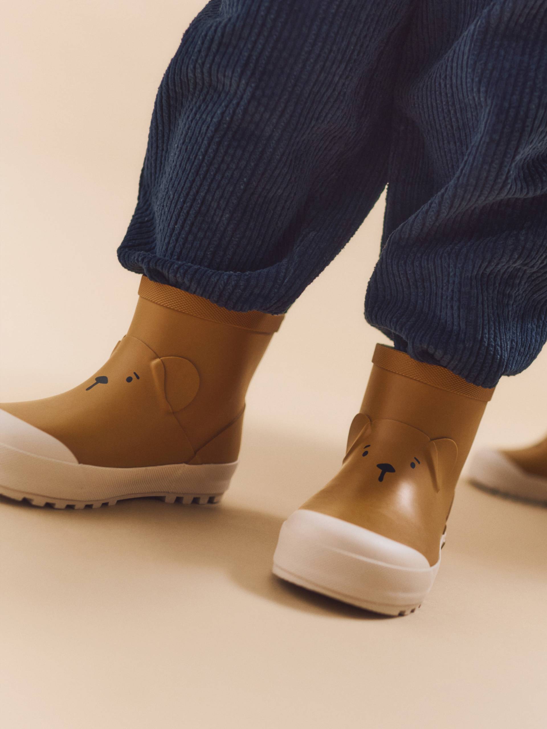 LIEWOOD Jesse Bear Gefütterte Gummistiefel, Golden Caramel, 22, Kindergummistiefel, Kinderstiefel, Gummistiefel kinder, Kids von LIEWOOD