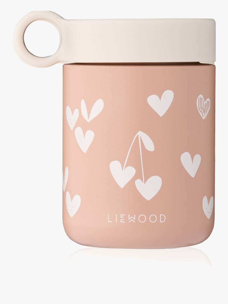 LIEWOOD Kiani Gemusterter Thermobehälter, Sweethearts / Pale Tuscany von LIEWOOD