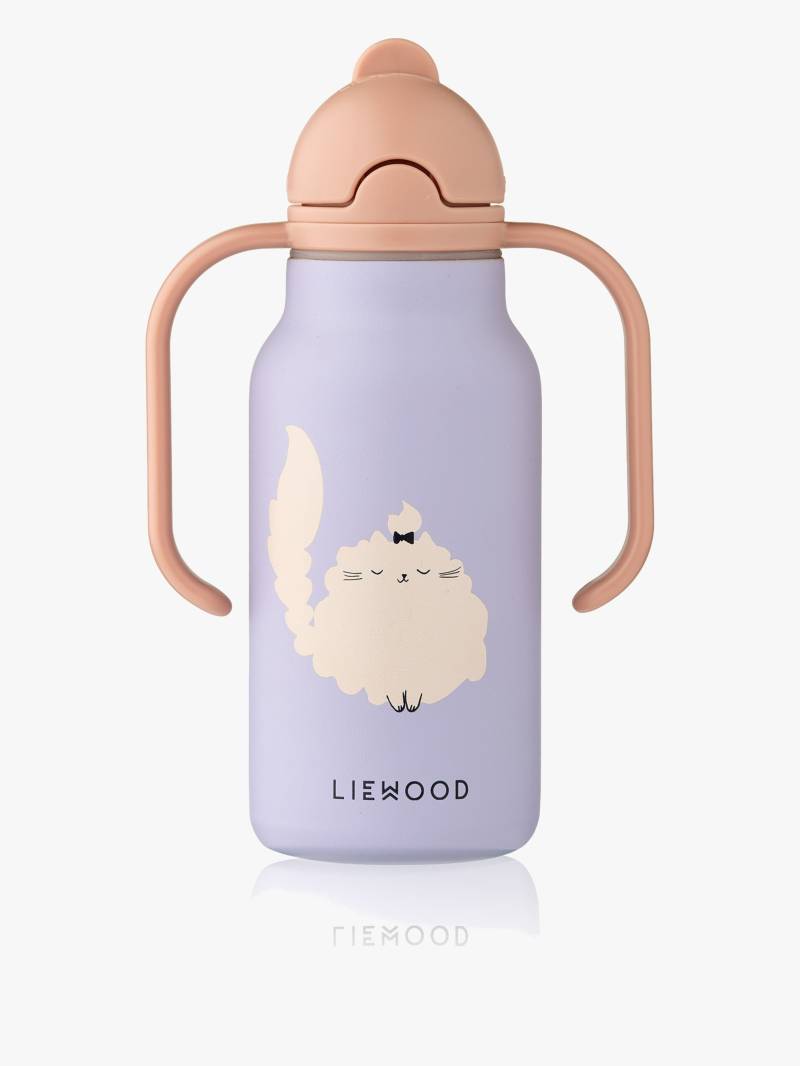 LIEWOOD Kimmie Trinkflasche 250 ml, Cat/Warm lilac LIEWOOD Kimmie Trinkflasche 250 ml, Cat/Warm lilac von LIEWOOD