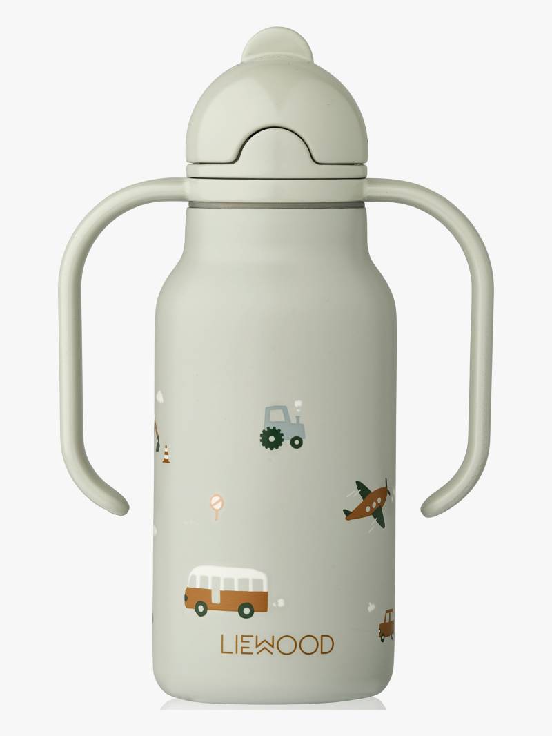 LIEWOOD Kimmie Trinkflasche 250 ml, Vehicles/Dove Blue von LIEWOOD