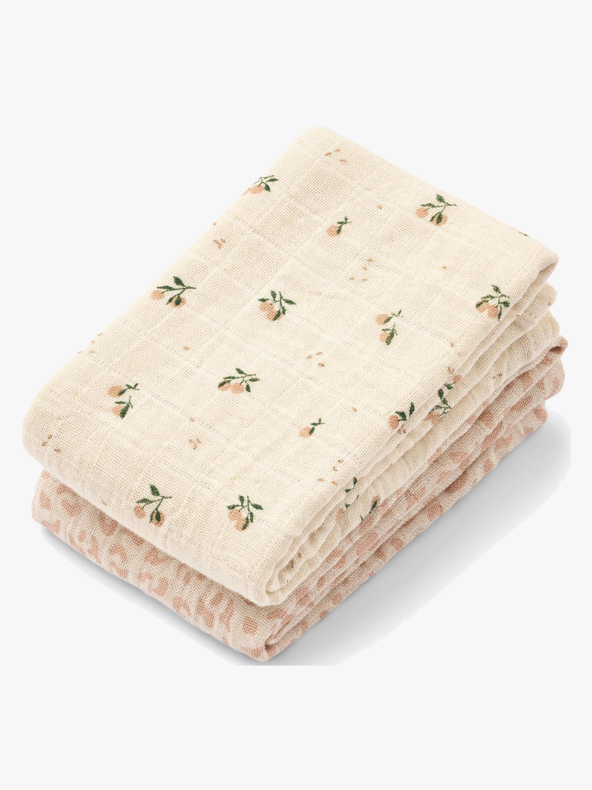 LIEWOOD Lewis Musselintuch 2er-Pack, Mini Leo/Mini Peach Mix LIEWOOD Lewis Musselintuch 2er-Pack, Mini Leo/Mini Peach Mix von LIEWOOD