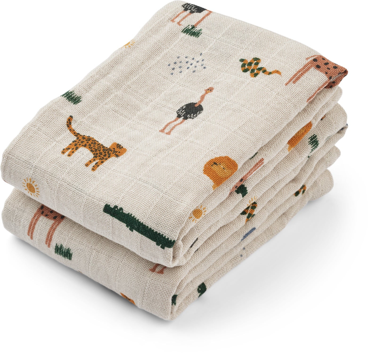LIEWOOD Lewis Musselintuch 2er-Pack, Safari/Sandy LIEWOOD Lewis Musselintuch 2er-Pack, Safari/Sandy von LIEWOOD