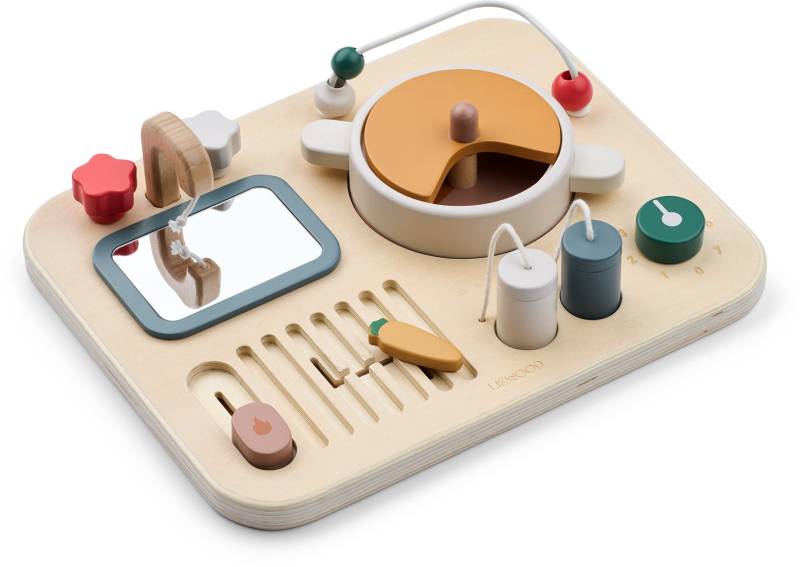 LIEWOOD Magnus Little Chef Aktivitätsspielzeug, Sandy Multi Mix, Babyspielzeug von LIEWOOD