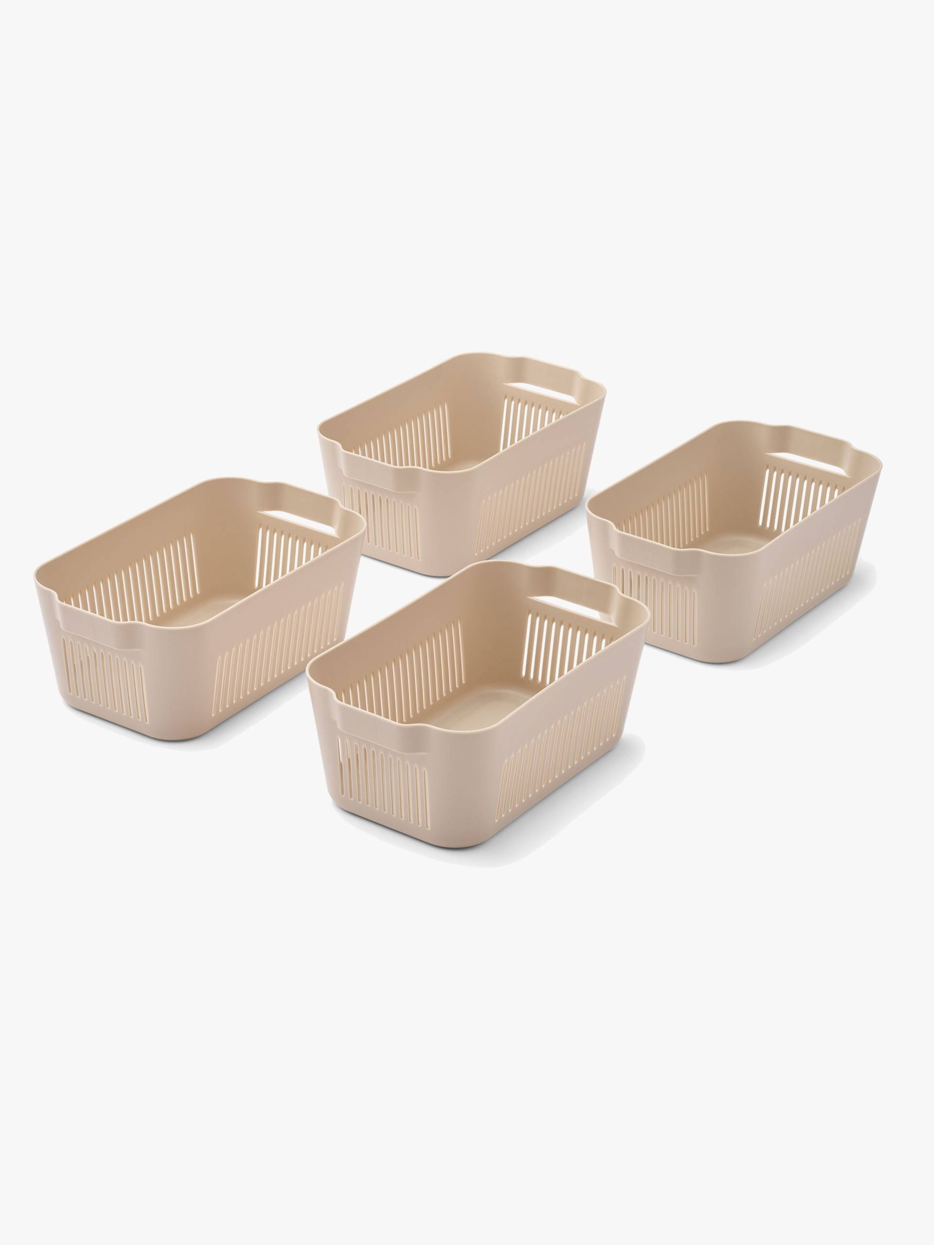 LIEWOOD Makeeva Körbe Mini 4er-Pack, Sandy von LIEWOOD