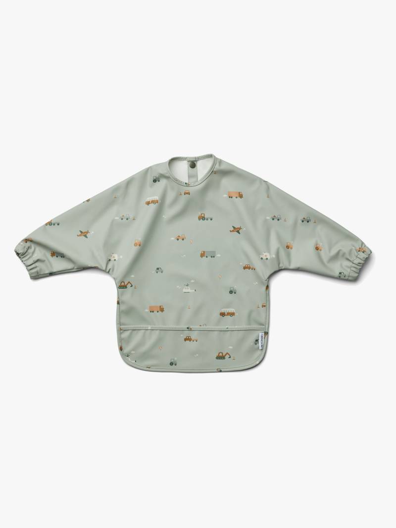 LIEWOOD Merle Cape Lätzchen mit Print, Vehicles/Dove Blue LIEWOOD Merle Cape Lätzchen mit Print, Vehicles/Dove Blue von LIEWOOD
