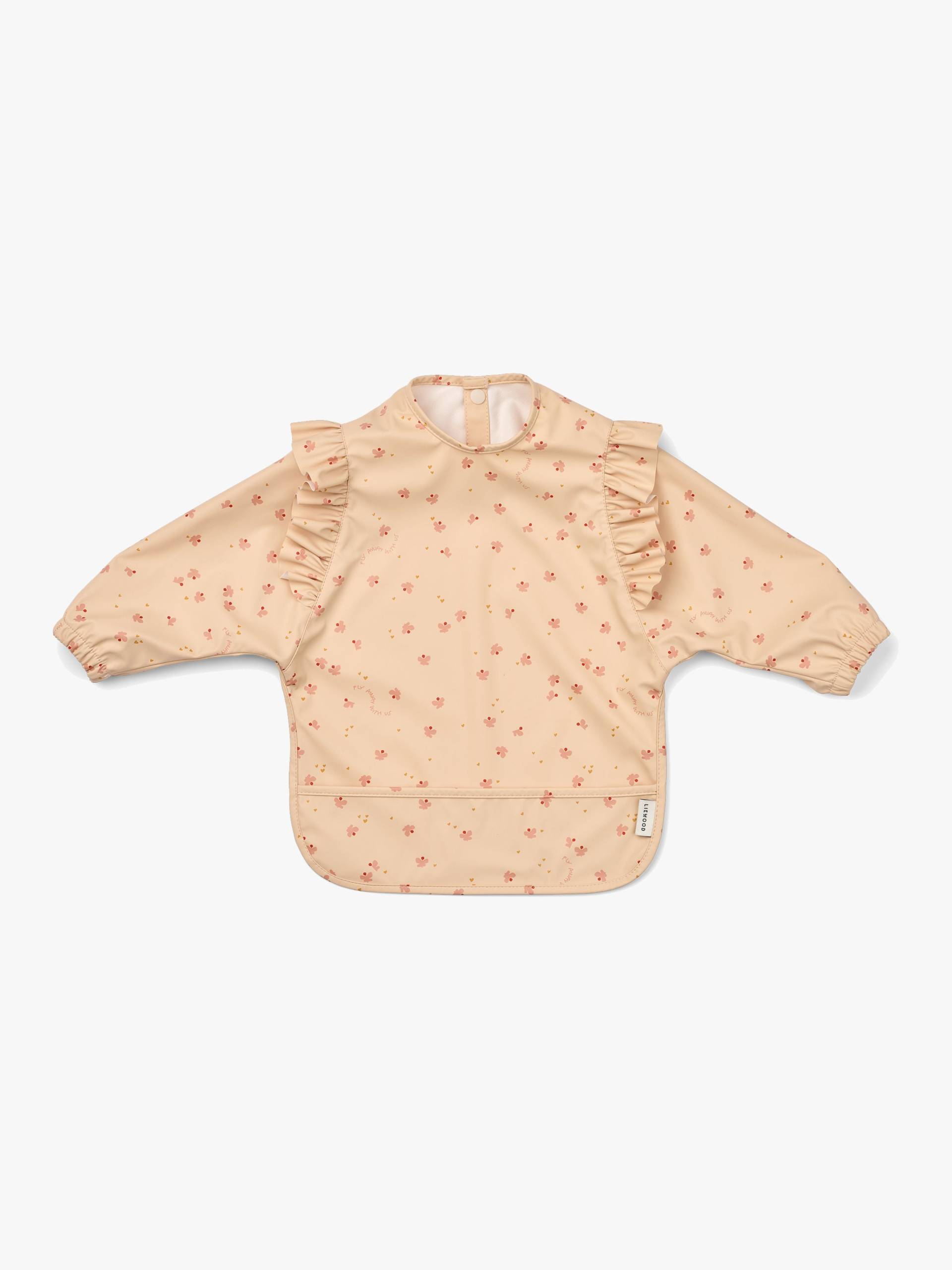LIEWOOD Merle Rüsche Cape Lätzchen mit Print, Mini Butterfly/Apple blossom LIEWOOD Merle Rüsche Cape Lätzchen mit Print, Mini Butterfly/Apple blossom von LIEWOOD
