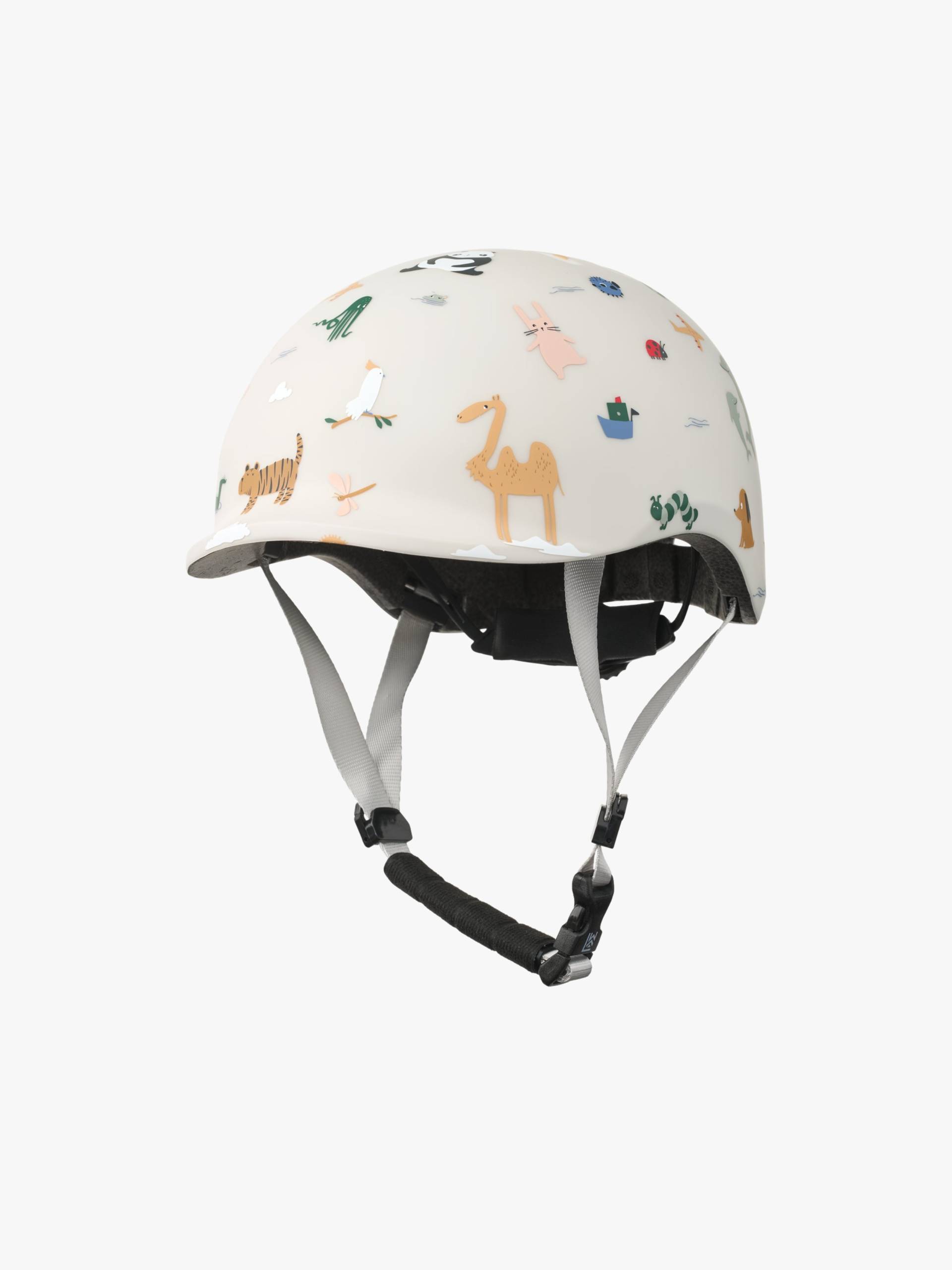 LIEWOOD Milly Fahrradhelm Größe M für Kinder, Around the World/Sandy von LIEWOOD