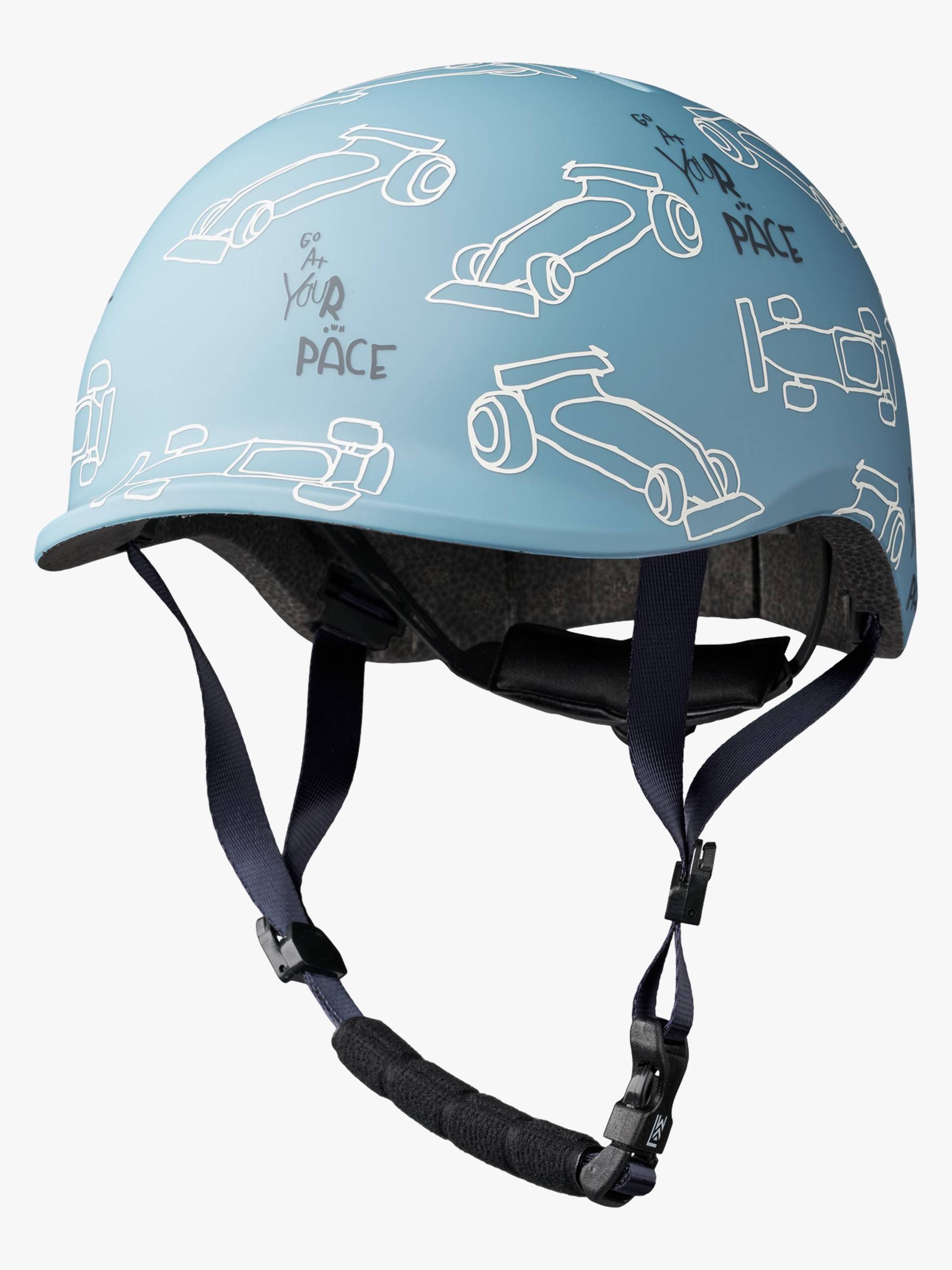 LIEWOOD Milly Fahrradhelm für Kinder, Blau, 53-55 von LIEWOOD