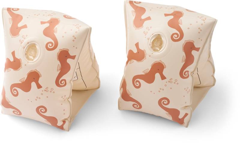 LIEWOOD Shirley Printed Schwimmflügel 2er-Pack, Seahorse/Apple Blossom, 15-30 kg von LIEWOOD