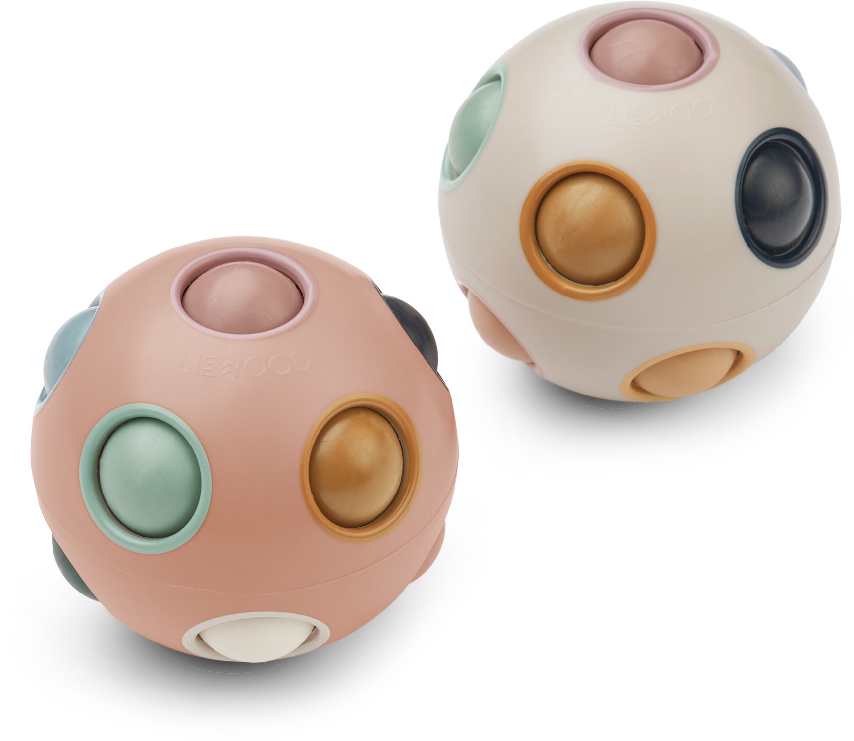 LIEWOOD Solene Puzzle-Ball 2er-Pack, Rosa von LIEWOOD