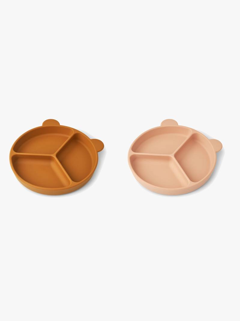 LIEWOOD Stacy Unterteilter Teller 2er-Pack, Mustard/Tuscany Rose LIEWOOD Stacy Unterteilter Teller 2er-Pack, Mustard/Tuscany Rose von LIEWOOD