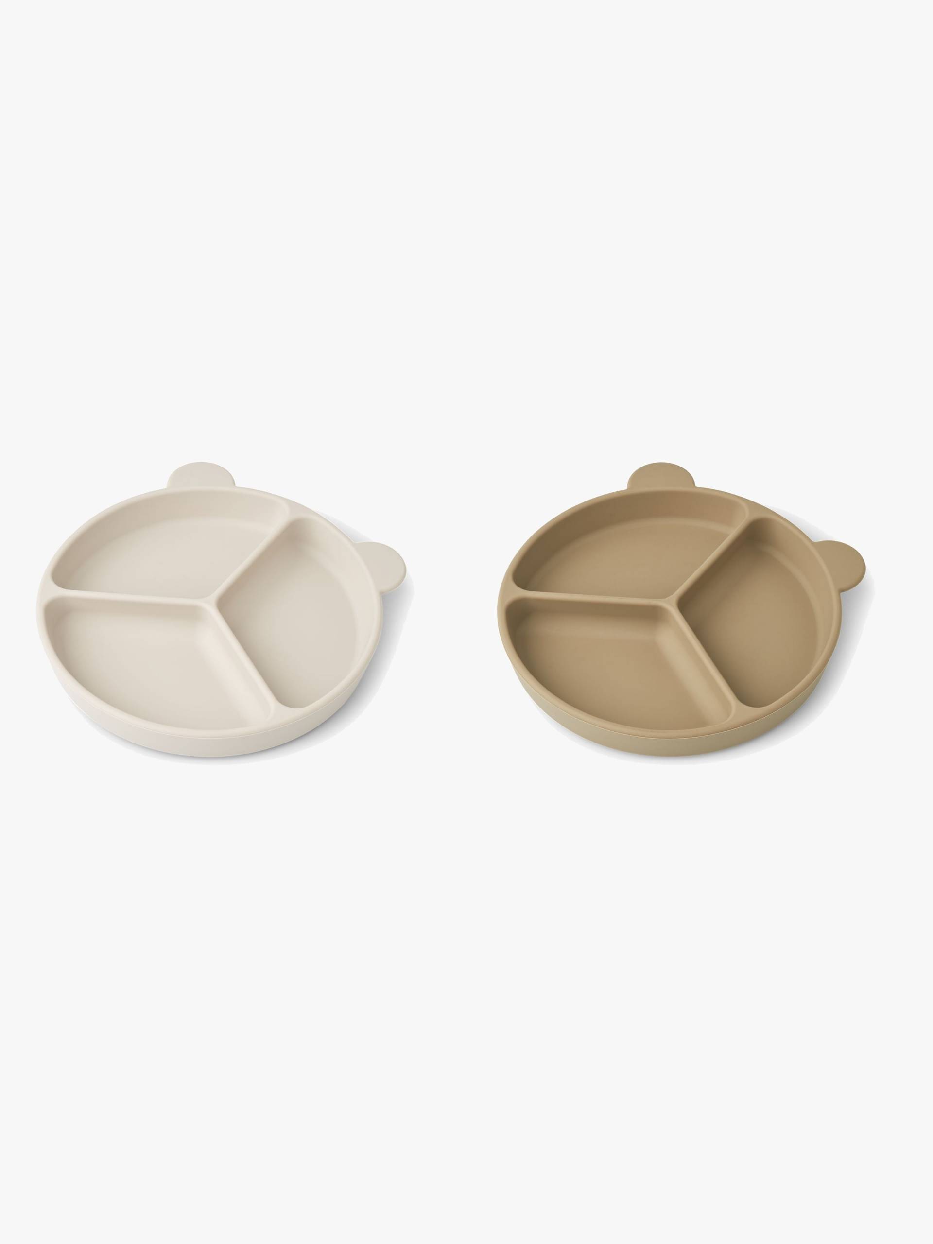 LIEWOOD Stacy Unterteilter Teller 2er-Pack, Sandy/Oat LIEWOOD Stacy Unterteilter Teller 2er-Pack, Sandy/Oat von LIEWOOD