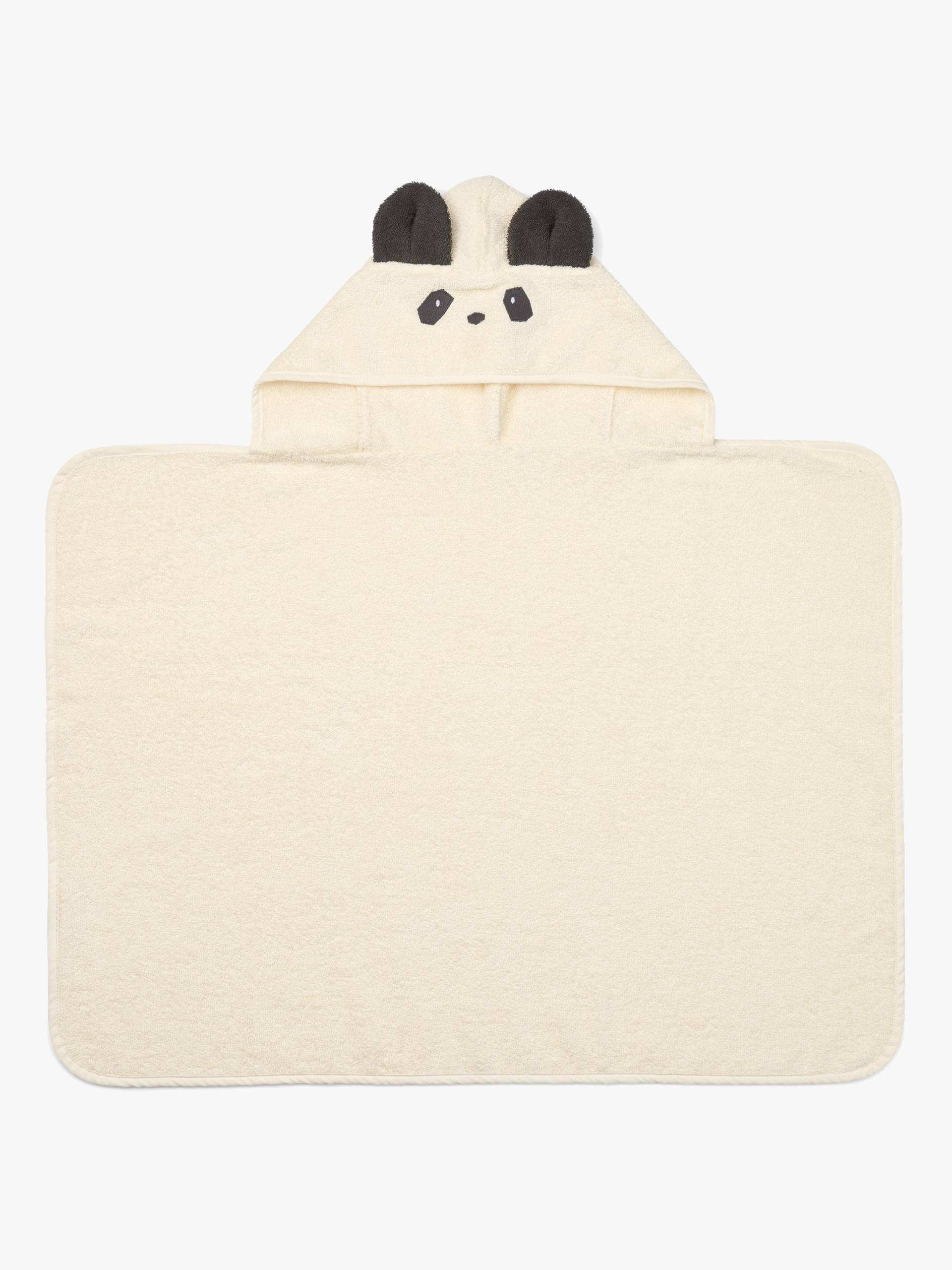 LIEWOOD Vilas Panda Handtuch mit Kapuze, Creme de la Creme von LIEWOOD