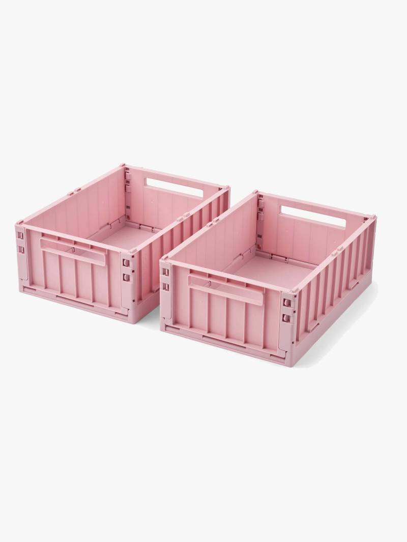 Liewood Weston Aufbewahrungsboxen M 2-Pack, Rose Blush Liewood Weston Aufbewahrungsboxen M 2-Pack, Rose Blush von LIEWOOD