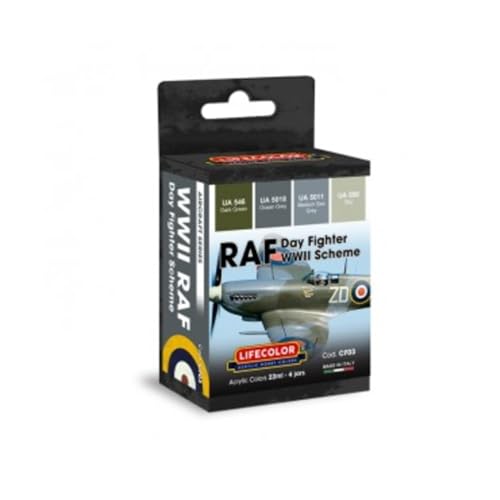 LIFECOLOR - Malset Raf Day Fighter Wwii Scheme | lifecolor | cf03| 4 x 22 ml Modellbau Panzer Promo LIFECOLOR - Malset Raf Day Fighter Wwii Scheme | lifecolor | cf03| 4 x 22 ml Modellbau Panzer Promo von LIFECOLOR
