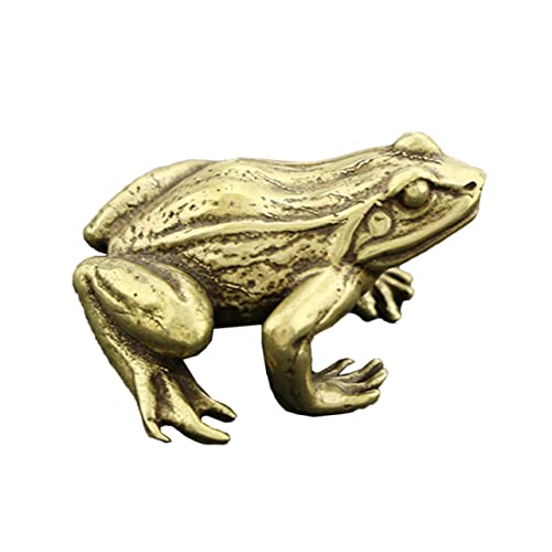 LIFKICH Wunderschöne Handgefertigte Froschskulptur Aus Kupfer Als Teehaustier oder Briefbeschwerer für Die Heimdekoration LIFKICH Wunderschöne Handgefertigte Froschskulptur Aus Kupfer Als Teehaustier oder Briefbeschwerer für Die Heimdekoration von LIFKICH