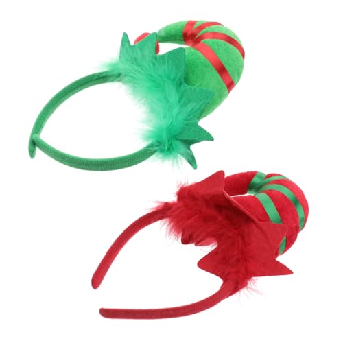LIFKICH 2 Stk. Weihnachtlicher Haarreif mit Roten und Grünen Elchhörnern Leichtes Bequemes Haarschmuck Mädchen und Damen Festliches Accessoire für Weihnachten Karneval und Partys LIFKICH 2 Stk. Weihnachtlicher Haarreif mit Roten und Grünen Elchhörnern Leichtes Bequemes Haarschmuck Mädchen und Damen Festliches Accessoire für Weihnachten Karneval und Partys von LIFKICH