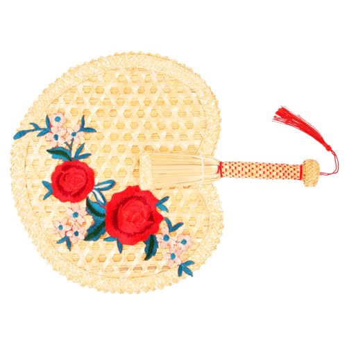 LIFKICH Handgefertigter Handfächer Vintage Chinesischer Stil Geflochtener Kühlfächer Tragbar Leicht Für Sommerpartys Strand und Heimgebrauch LIFKICH Handgefertigter Handfächer Vintage Chinesischer Stil Geflochtener Kühlfächer Tragbar Leicht Für Sommerpartys Strand und Heimgebrauch von LIFKICH