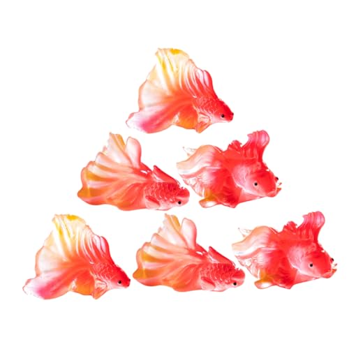 LIFKICH Mini Aus Kunstharz Für Aquariumdekoration Kleine Aquariumstatue Fischfigur Für Mikrolandschaftsdekor von LIFKICH
