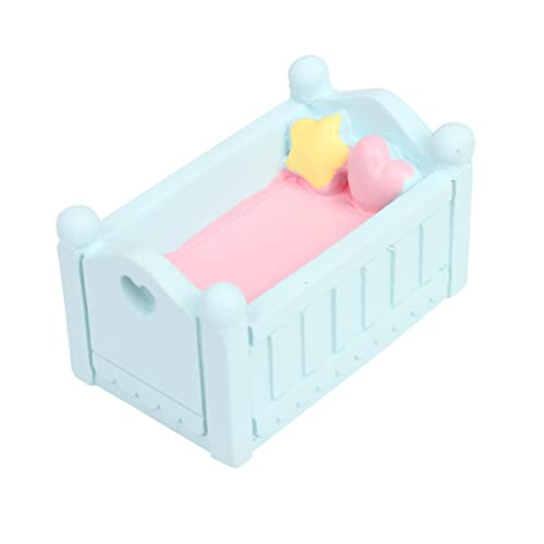 LIFKICH Mini Baby Krippe Form Kuchen Verzierung Harz Kuchen Topper Party Kuchen LIFKICH Mini Baby Krippe Form Kuchen Verzierung Harz Kuchen Topper Party Kuchen von LIFKICH